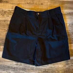Liz Claiborne High Waist Women's Shorts - Dark Blue / DG31